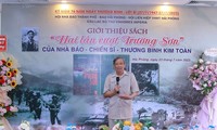 Giới thiệu cuốn sách “Hai lần vượt Trường Sơn” của Nhà báo Kim Toàn