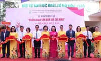 Khánh thành “Không gian văn hóa Hồ Chí Minh” và “Điểm hẹn kiều bào”