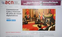 Truyền thông Cuba đưa tin đậm nét về quan hệ với Việt Nam