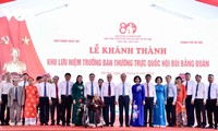 Chủ tịch Quốc hội Trần Thanh Mẫn dự Lễ khánh thành Khu lưu niệm Trưởng Ban Thường trực Quốc hội khóa I Bùi Bằng Đoàn