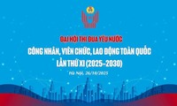 Đại hội Thi đua yêu nước công nhân, viên chức, lao động toàn quốc lần thứ XI khai mạc sáng 26/10