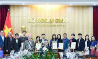 Trao giải cuộc thi sáng tác ca khúc ngành Ngoại giao Việt Nam