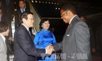 Presiden Truong Tan Sang melakukan kunjungan kenegaraan di Tanzania