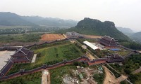 Panorama pagoda Bai Dinh