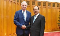 PM Nguyen Xuan Phuc menerima Direktur Program Vietnam Universitas Harvard, Amerika Serikat