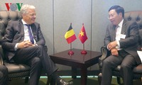 Deputi PM, Menlu Pham Binh Minh melakukan pertemuan bilateral di sela-sela MU PBB