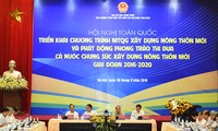 Konferensi Nasional online menggelarkan program target  Nasional tentang pembangunaan pedesaan baru tahap 2016-2020