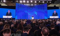 AS dan Inggris memberikan reaksi tentang Pesan Federal 2018 dari Presiden Rusia tahun 2018.