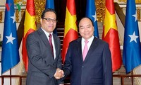 PM Nguyen Xuan Phuc menerima Ketua Parlemen Federasi Mikronesia