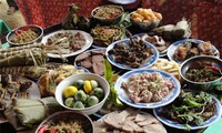 Traditional food of black Thai ethnic people 