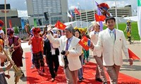 Vietnamese flag flies at London Olympics