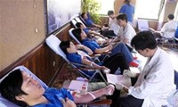 Blood donation day gets underway in Hanoi 