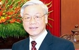 Party leader Trong to visit Singapore