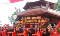 Temple of late Party leader Le Duan inaugurated 