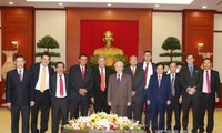 Party General Secretary receives Mexican Labor Party delegation