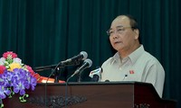 Prime Minister Nguyen Xuan Phuc meets voters in Hai Phong City