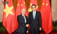 Party leader meets Chinese Premier 