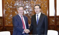 President receives outgoing Spanish Ambassador 