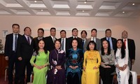 National Assembly Chairwoman meets Vietnamese community in Europe