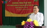 VFF President pays Tet visit to policy beneficiaries in Soc Trang 