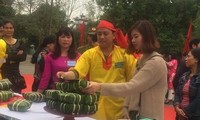 Spring festival in Con Son pagoda