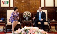 President receives Canadian, Belgian Ambassadors 