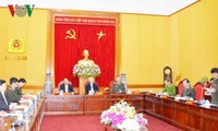 Party leader and President urges public security forces to refine organizational structure 