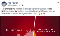 Czech goalie applauds Vietnam’s victory over Indonesia