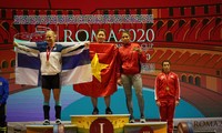 Vietnamese weightlifters wins 10 gold medals at World Cup Day 2