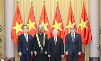 Party leader and President receives newly accredited ambassadors 