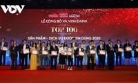 Vietnam’s 100 products and services of 2020 announced 