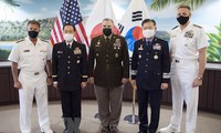 US, South Korea, Japan pledge to strengthen military cooperation