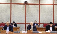 Party leader Nguyen Phu Trong chairs Politburo meeting 