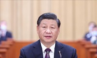 Party leader congratulates Xi Jinping on his re-election as Chinese Communist Party general secretary 