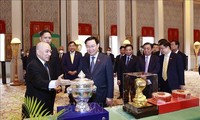 NA Chairman meets King of Cambodia and Senate President