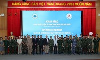 UN peacekeeping training course for staff officers opens in Hanoi