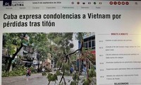 Cuba condoles with Vietnam for losses caused by Typhoon Yagi