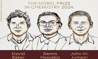 Nobel Prize in Chemistry awarded for work on proteins, building blocks of life