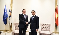 Deputy PM meets EC Vice President, Finnish Minister of Foreign Trade and Development 