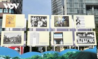 Photos of President Ho Chi Minh on display in HCM city 