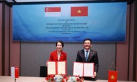 Vietnam, Singapore sign document on rice trade