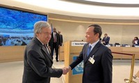 Viceprimer ministro de Vietnam se reúne con líderes internacionales al margen de la 52ª sesión del Consejo de Derechos Humanos