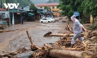 Северо-западный регион Вьетнама преодолевает ущерб из-за проливного дождя, вызвавшего наводнения и оползни