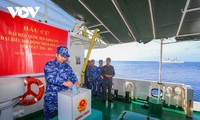 Вьетнамские силы по надзору за рыболовством завершили проведение выборов на море