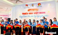 Khai mạc triển lãm “Thiếu nhi Việt Nam vững bước tiến vào kỷ nguyên mới”
