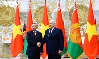 Tổng Bí thư Tô Lâm và Tổng thống Lukashenko họp báo thông tin kết quả hội đàm