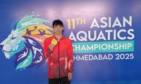 Việt Nam lần đầu giành huy chương vàng nam giải bơi châu Á   