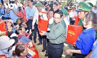 Thủ tướng Phạm Minh Chính kiểm tra, chỉ đạo khắc phục hậu quả do bão tại Gia Lai