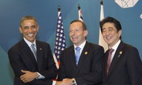 US, Australia and Japan call for peaceful resolution of maritime disputes