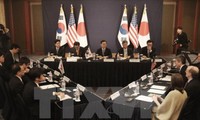 Japan, South Korea, US to push for new sanctions against North Korea